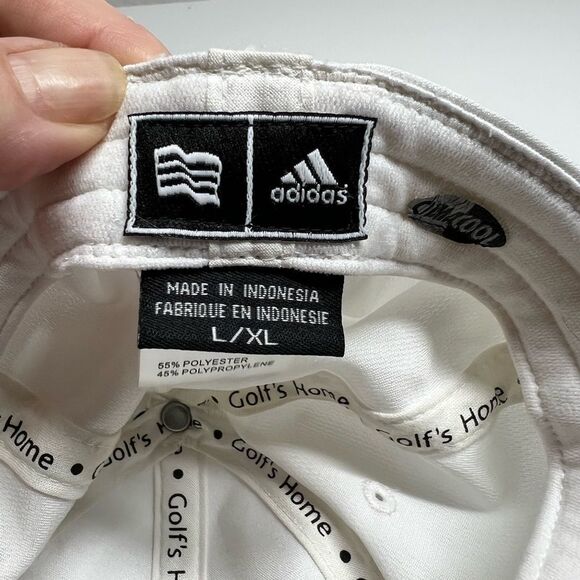 Golf Channel Adidas Baseball Cap Golf’s Home Size L/XL Adulte White - Picture 7 of 7